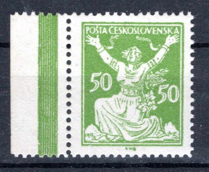 156 B, OR, řz 13 3/4, krajová s ochranným rámem, zelená 50 h