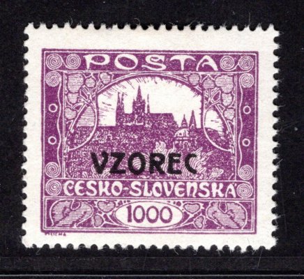 26 A VZ -1000 h, hz 13 3/4:13 1/2  s přetiskem VZOREC - zkoušeno Vrba