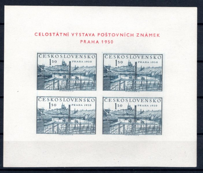 564 A; Aršík Praha 1950 - typ VI - deska F/5