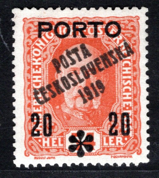 87, typ  I, PORTO, 20/54 oranžová, zk. Mrňák 