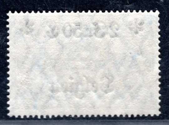 Belgie - Mi. 9, 2,50 Fr/2M modrá,kat. 200