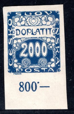 DL 14, doplatní, krajová s počítadlem, koncová hodnota, modrá 2000 h, kat. 800++