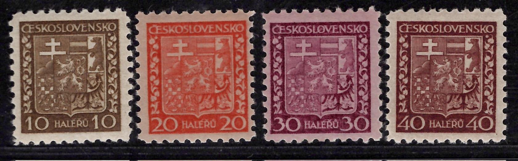 249 - 53x, ex, papír průsvitný, znak, kompletní, 2 x zkoušeno