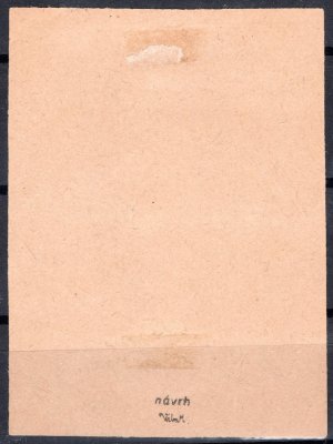 ZT 50 h, velký formát, TGM, rozměry 50x69 mm, nahnědlý papír, zkoušeno Vrba