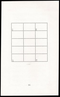 283 A - 284 A, Aršíky KDM, formát úzký + široký,  rozměry aršílů 174 mm x 284  mm, dobrý stav,  včetně 2 x originální destičky, zkoušeno Gilbert, Mrňák - luxusní stav 