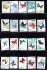  Čína, Mi. 589-98, 726-35 Motýli, kompletní série, hezká a hledaná řada