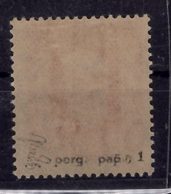  187 Ax, 40 h Masaryk oranžová, pergamenový papír, hledaná průsvitka 1, zk. Mrňák, velmi vzácná a hledaná známka