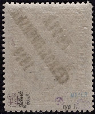  51, Znak 10 K světle fialová (tmavý odstín), typ I, zk. Gilbert, Vrba a atest Vrba, známka s původním lepem bez nálepky