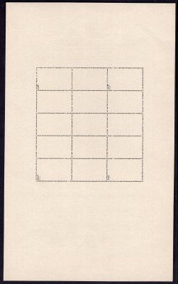  A283-84, Aršíky Kde domov můj, 1 Kč s rozměrem 175 x 286 mm, široký formát, a 2 Kč s rozměrem 173 x 285 mm, úzký formát, zk. Gilbert, Vrba a atest Vrba