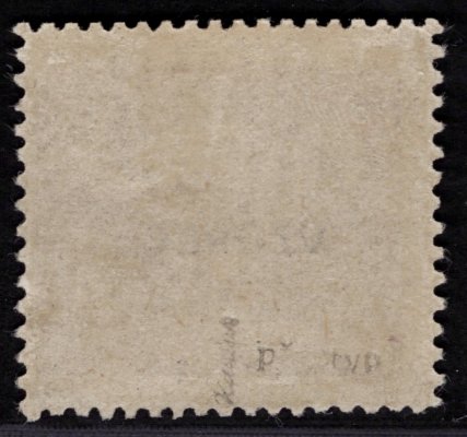  11 E VZ Pt, 25 h fialová, přetisk VZOREC, příčkový typ, ŘZ 11 ½ : 10 ¾, zk. Karásek, vzácná známka