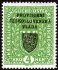 RV18, I. Pražský přetisk, Znak 4 K zelená, úzký formát, zk. Gilbert, Vrba