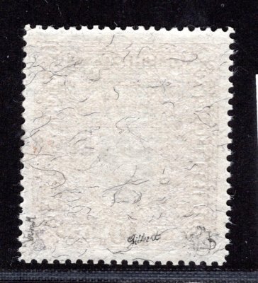 RV19a, I. Pražský přetisk, Znak 10 K světle fialová, žilkovaný papír, široký formát, zk. Gilbert, Vrba