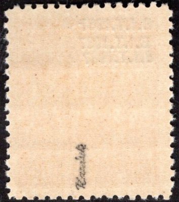  327, BIT 1937 (Banská Bystrica) 1,50 Kč červená, s trojitým přetiskem BIT 1937, zk. Karásek 