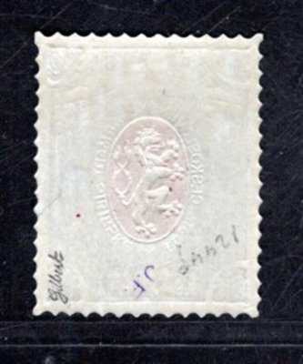 PP 11, typ II - malá šavle, 15K/1R, modrá, zk. Gilbert