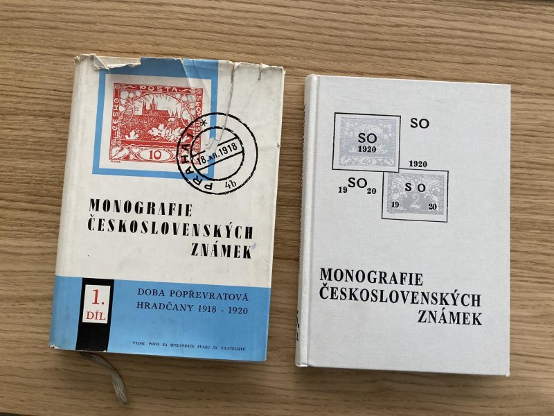 Monografie Hradčany Díl I + Monografie SO 1920 - dvě  hledané literatury, příručky pro každého sběratele 