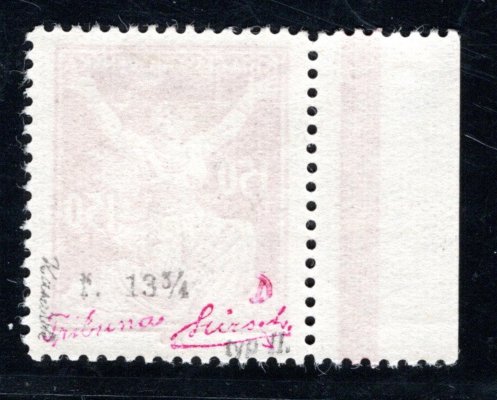 159 B, typ II, OR,  řz 13 3/4, krajová,  červená 150 h, zk. Karásek