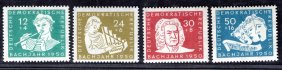 DDR - Mi. 256 - 9, J.S.Bach, kompletní řada