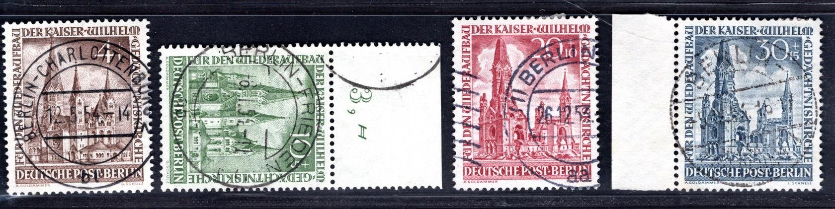 Berlin - Mi. 106 - 09, kostely, hledaná řada