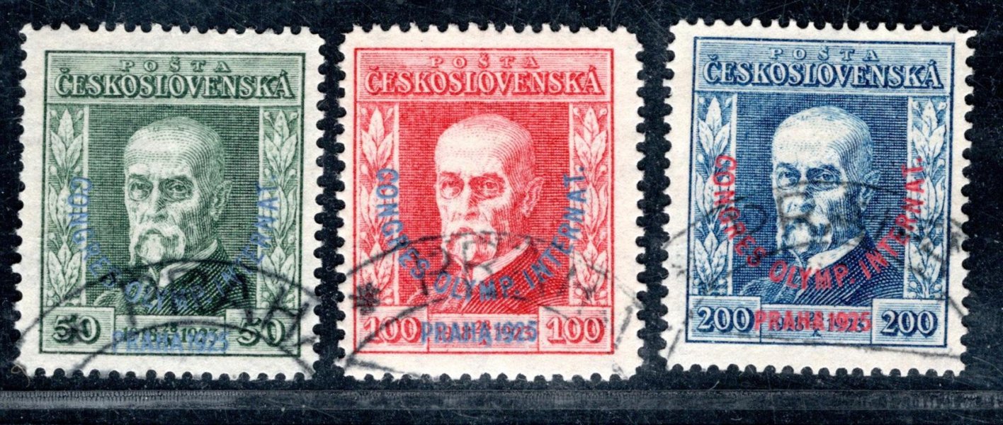 180 - 2, P 7,7,8, Olympijský kongres, zk. Darmietzel