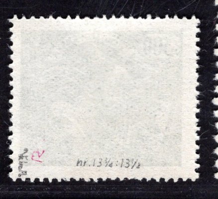 168 B, HaV, hz 13 3/4:13 1/2, zelená 500 h, zk. Vrba