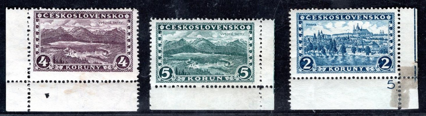 227, P 5, 229 - DČ, 232, sestava rohů, Praha, Tatry