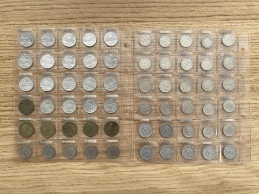 Německo, soubor mincí, zachovalost dle stavu, roky  cca ex 1880 - 1970 