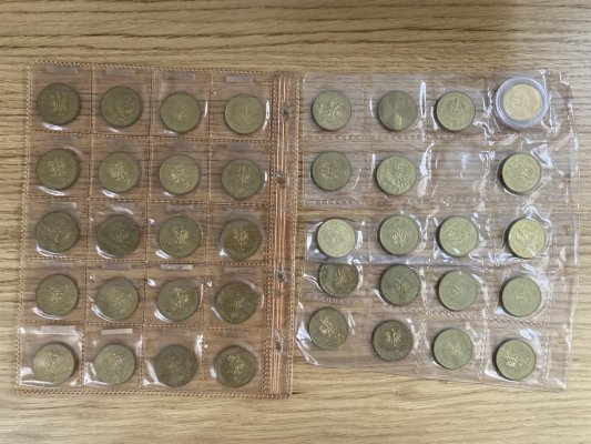 Polsko, soubor mincí, zachovalost dle stavu, roky cca ex 1918 - 2007