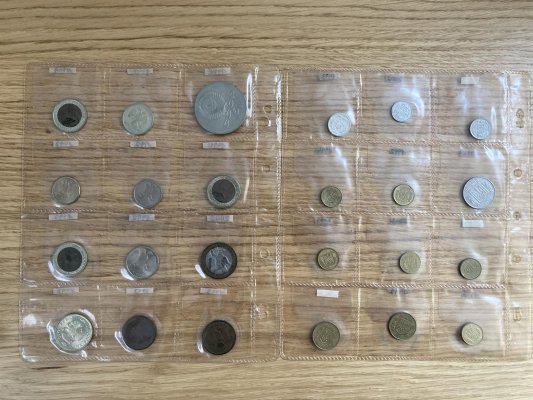 Rusko, soubor mincí, zachovalost dle stavu, roky ex 1965 - 2000
