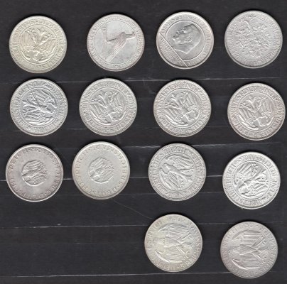 Německo, soubor mincí, zachovalost dle stavu, roky ex 1927 - 1932