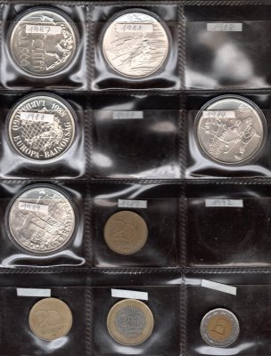 Maďarsko, soubor mincí, zachovalost dle stavu, roky ex 1978 - 1989