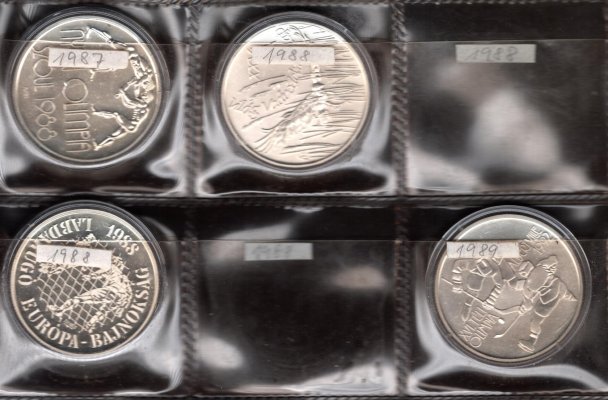 Maďarsko, soubor mincí, zachovalost dle stavu, roky ex 1978 - 1989