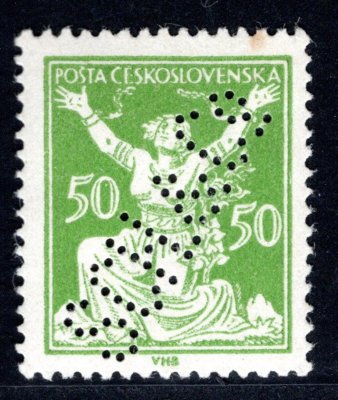 156 A, PERFIN, OR, zelená 50 h, skvrnka