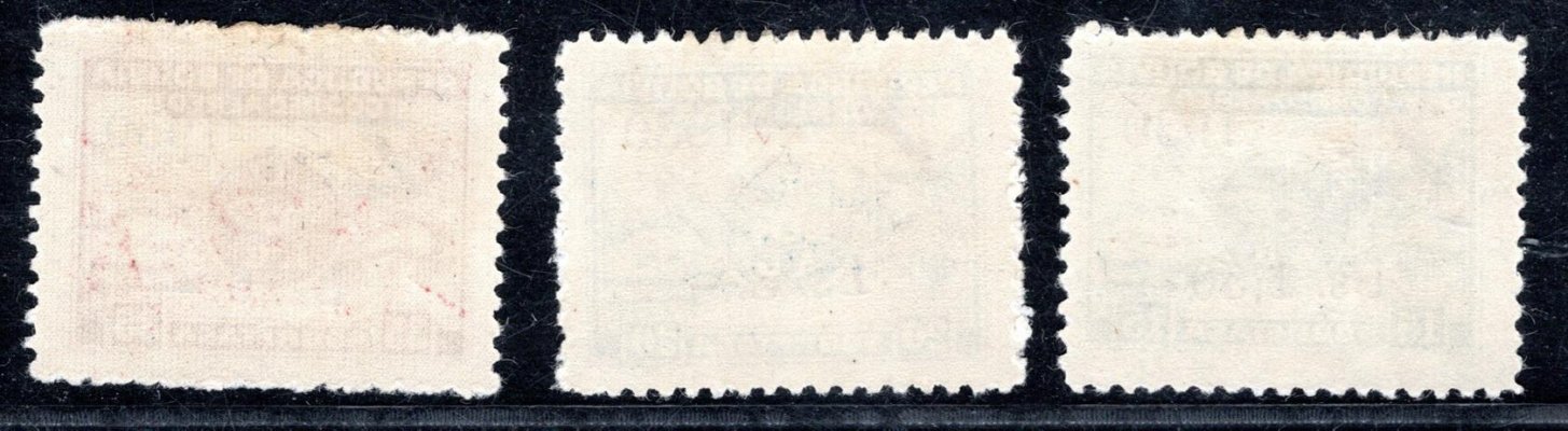 Bolivie - Mi. 185 - 7, Zeppelin, kompletní í, hledaná řada, kat. 700,- (pro svěží), vzácné