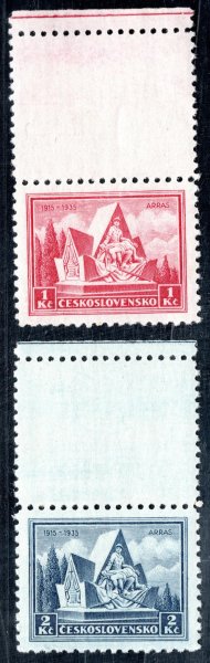 289 - 90 KH, Arras, kupóny horní