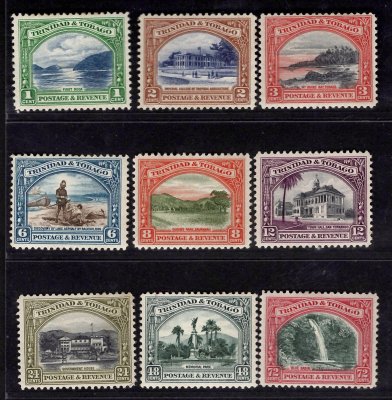 Trinidad and Tobago - SG 230  - 8, výplatní,  kompletní řada