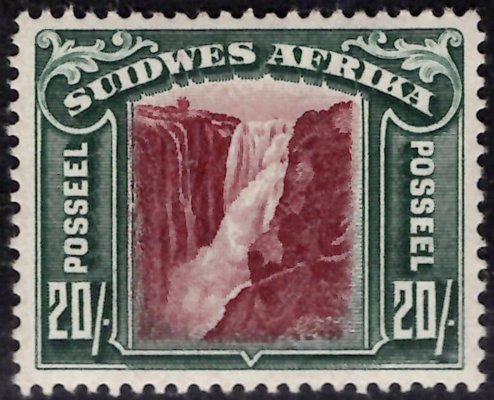 Suidwest Africa - SG 85, koncová hodnota, 20 S