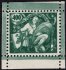 167 ZT, HaV, aršíková úprava, HT, 400h v barvě zelené, neopracované okraje, zk. Müller, dekorativní zkusmý tisk