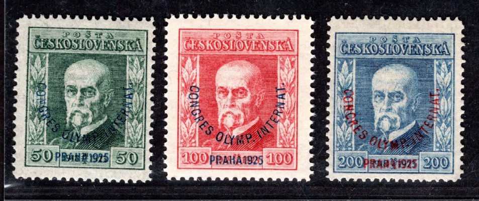 180 - 182, kompletní sére Kongres, 180 tenký papír, 181 dvl a silnější papír, zkoušeno Gilbert 