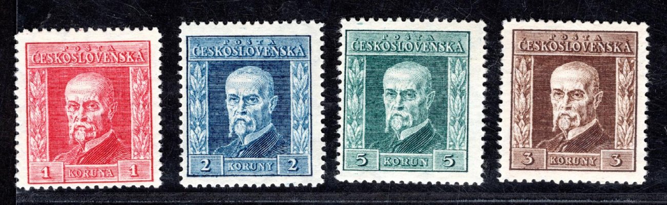 190 - 193, kompletní série, průsvitky P8,P8,P8,P6