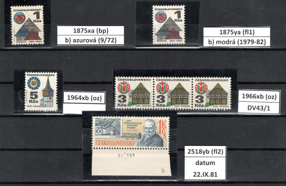 1875 + 1964 + 1966 + 2518; sestava DV - 2126xb(oz) 10-blok DV85/1, 2126xb(oz) RE85/1, 2126xa (bp)