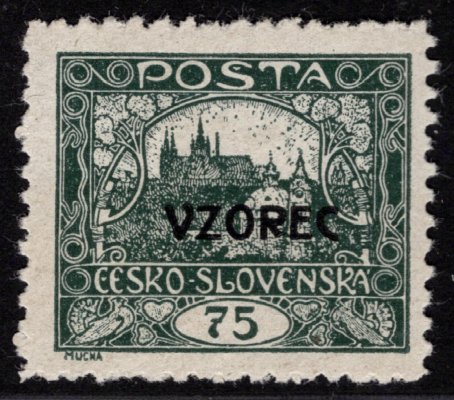 18 L VZ, přetisk VZOREC, řz 10 1/2, šedozelená 75h, zkoušena Vrba