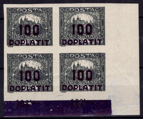 DL 25, doplatní, rohový 4blok s počítadly, 100/120 šedá, ZP 100