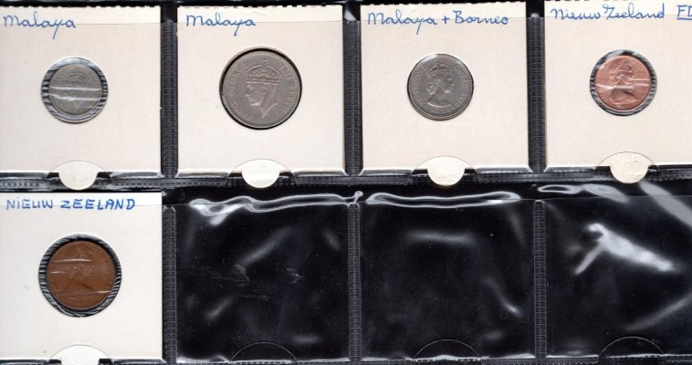 130 mincí Svět Jamaica, Ceylon,Británie, Austrálie, oběžné mince katalogizované podle států další Kanada, Karibik, Indie atd