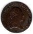 1 krejcar 1800 A František II.	KM#2111, Copper 3,4g, 23,5/1,3mm