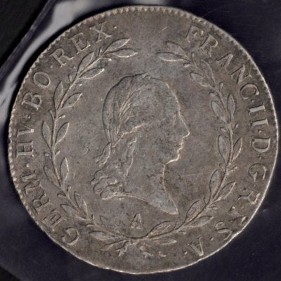 20 krejcar 1804 A František II. ,KM#2139, Ag.583, 6,68g, 28mm mincovna Vídeň