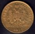 8 zlatník 1876 R-U rakouský František Josef I., KM#2269 Au.900 6,45g, 21/1,2mm bez mincovny dr.rys,hr.