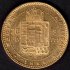 8 zlatník 1886 R-U K.B. František Josef I., KM#467, ÉH#1453 Au.900 6,45g, 21/1,2mm mincovna Kremnica dr.hr.