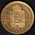 8 zlatník 1890 R-U K.B. František Josef I. , KM#467, ÉH#1453 Au.900 6,45g, 21/1,2mm mincovna Kremnica 