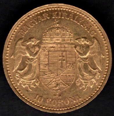 10 Koruna 1904 K.B.  R-U František Josef I. , KM#485, ÉH1491 Au.900 3,3875g, 19mm mincovna Kremnica dr.rys,hr.