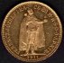 10 Koruna 1911 K.B.  R-U František Josef I. , KM#485, ÉH1491 Au.900 3,3875g, 19mm mincovna Kremnica dr.rys,hr.